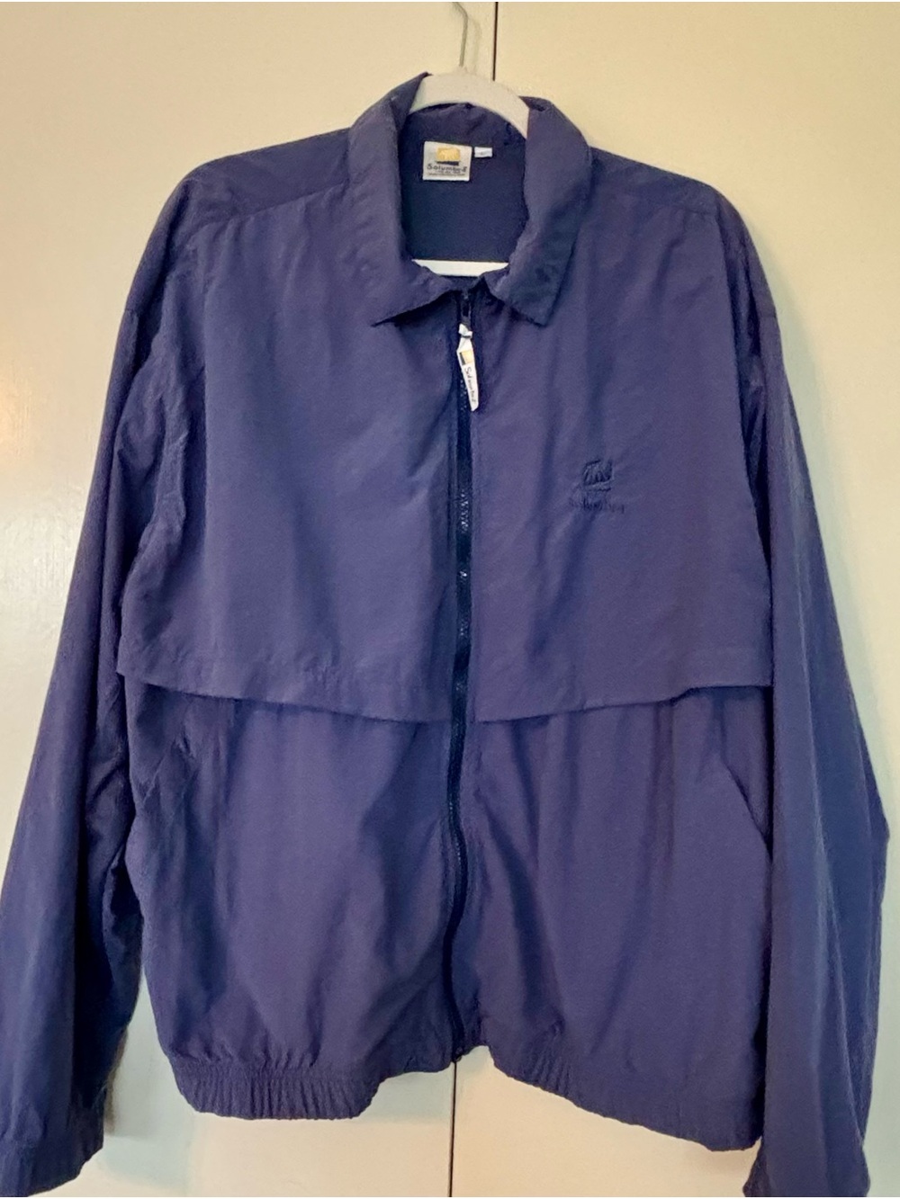 Solumbra Women's Navy UPF 50+ Sun Protection Windbreaker Jacket